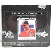 1999 Upper Deck SP Top Prospects Baseball Hobby Box (Reed Buy)