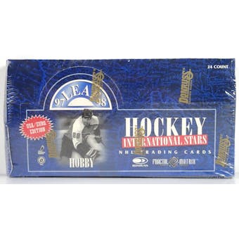 1997/98 Leaf International USA/European Hockey Hobby Box (Reed Buy)