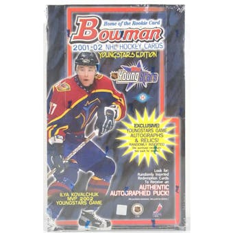 2001/02 Bowman Young Stars Hockey Hobby Box (Reed Buy)
