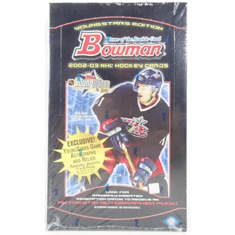 2002/03 Bowman Young Stars Hockey Hobby Box (Reed Buy)