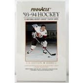 1993/94 Pinnacle Series 2 Hockey US Box (Reed Buy)