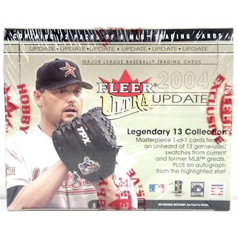 2004 Fleer Ultra Update Baseball Hobby Box (Reed Buy)