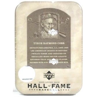 2005 Upper Deck Hall of Fame Baseball Hobby Tin (Box) (Reed Buy)