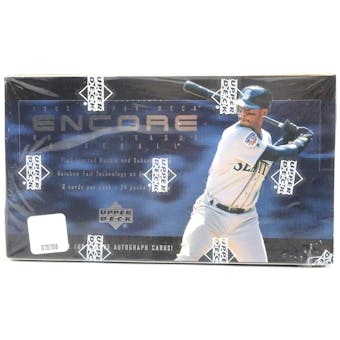 1999 Upper Deck Encore Baseball Hobby Box (Reed Buy)