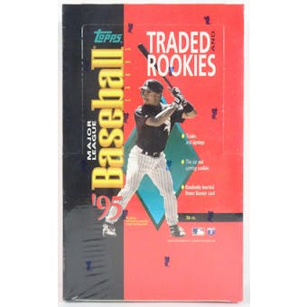 1995 Topps Traded & Rookies Baseball Hobby Box (Reed Buy)