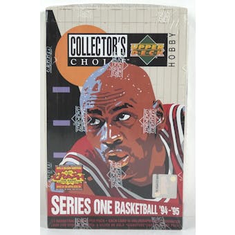 1994/95 Upper Deck Collector's Choice Series 1 Basketball Hobby Box (Reed Buy)