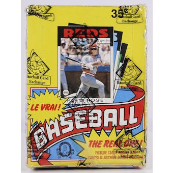 1986 O-Pee-Chee Baseball Wax Box (BBCE)