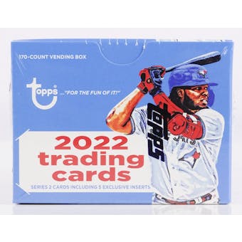 2022 Topps Series 2 Baseball Vending Hobby Box (Presell)