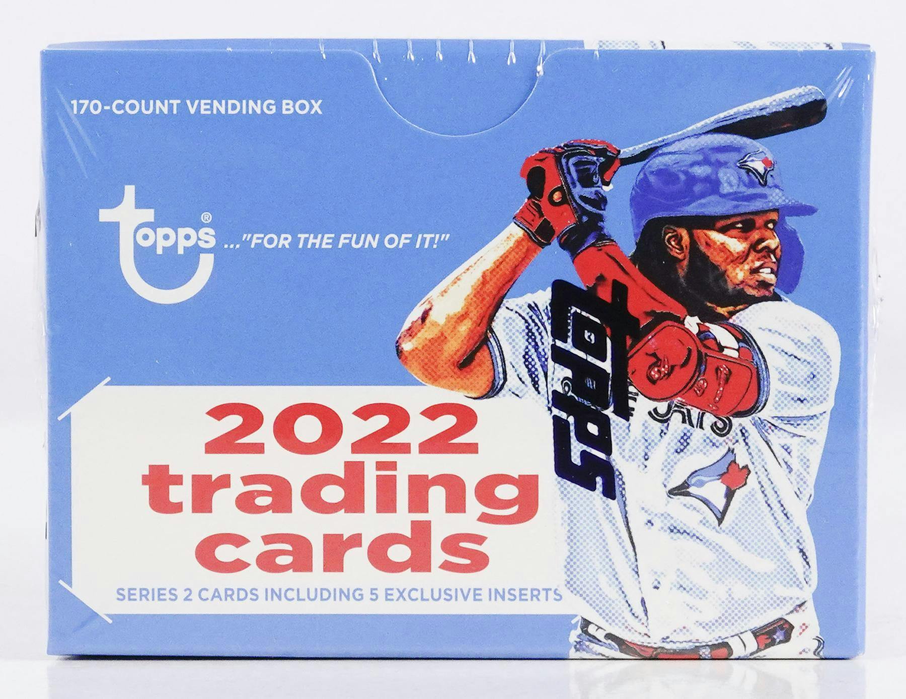 2022 Topps Series 2 Baseball Vending Hobby Box DA Card World