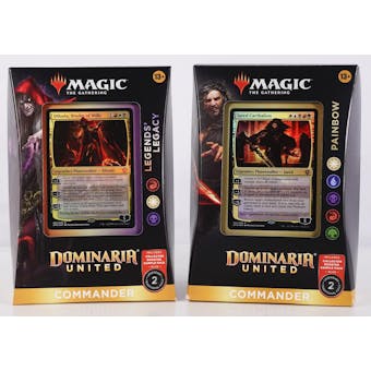 Magic The Gathering Dominaria United Commander Deck - Set of 2