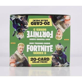Fortnite Series 3 Trading Cards Jumbo Value 12-Pack Box (Panini 2021)