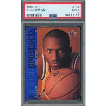 1996/97 SP #134 Kobe Bryant RC PSA 9 *2178 (Reed Buy)