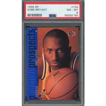 1996/97 SP #134 Kobe Bryant RC PSA 8 *2180 (Reed Buy)