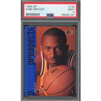 1996/97 SP #134 Kobe Bryant RC PSA 9 *2181 (Reed Buy)
