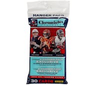 2021 Panini Chronicles Football 30-Card Hanger Pack (Green Parallels!)