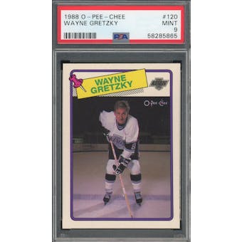 1988/89 O-Pee-Chee #120 Wayne Gretzky PSA 9 *5865 (Reed Buy)