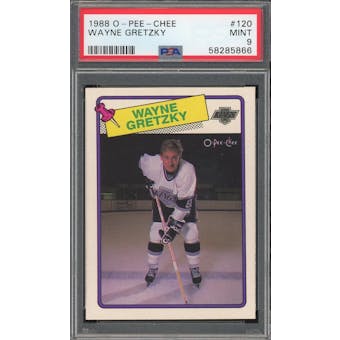 1988/89 O-Pee-Chee #120 Wayne Gretzky PSA 9 *5866 (Reed Buy)