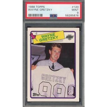 1988/89 Topps #120 Wayne Gretzky PSA 9 *5876 (Reed Buy)
