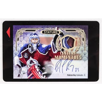 2022 Upper Deck National Sports Collectors Convention Room Key Stature Patrick Roy