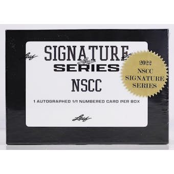 2022 Leaf National Sports Collectors Convention Signature Box