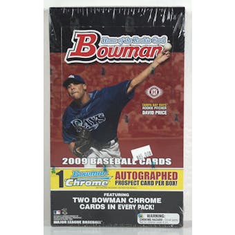 2009 Bowman Baseball Hobby Box (Reed Buy)