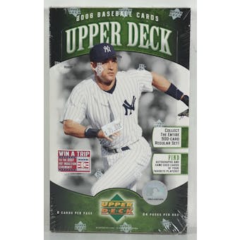 2006 Upper Deck Series 1 Baseball Hobby Box (Reed Buy)