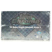 1998 Topps Chrome Series 1 Baseball Hobby Box (Reed Buy)