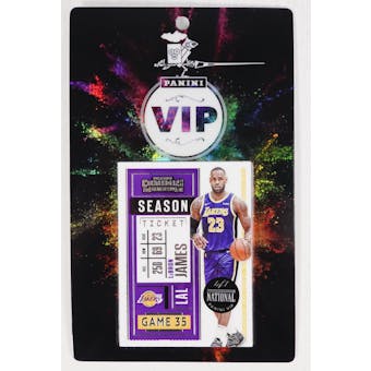 2022 Panini National Sports Collectors Convention VIP Party Badge LeBron James 1/1