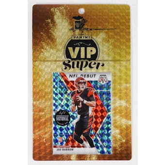 2022 Panini National Sports Collectors Convention Super VIP Party Badge Joe Burrow 1/1