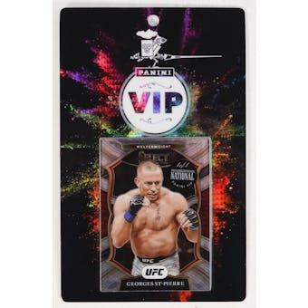 2022 Panini National Sports Collectors Convention VIP Party Badge Georges St-Pierre 1/1