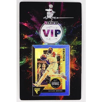 2022 Panini National Sports Collectors Convention VIP Party Badge Jaylen Brown 1/1