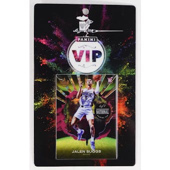 2022 Panini National Sports Collectors Convention VIP Party Badge Jalen Suggs 1/1