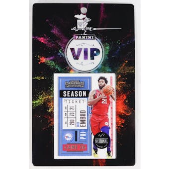 2022 Panini National Sports Collectors Convention VIP Party Badge Joel Embiid 1/1