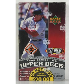 1999 Upper Deck Series 2 Baseball Blaster Box (Reed Buy)