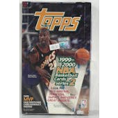 1999/00 Topps Series 2 Basketball Retail 36 Pack Box (Torn Shrink) (Reed Buy)