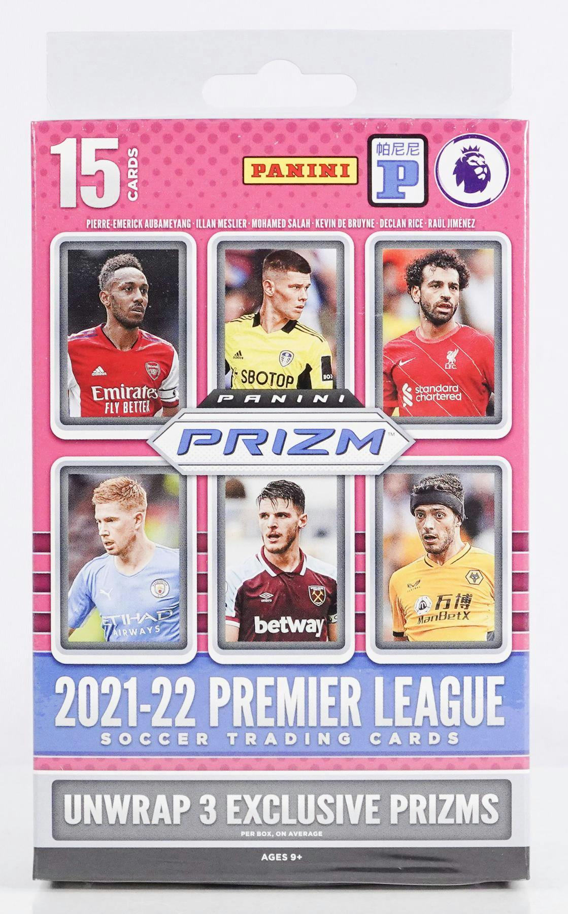 2021/22 Panini Prizm Premier League EPL Soccer Hanger Box DA Card World