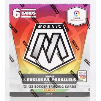 2021/22 Panini Mosaic LaLiga Soccer Asia Tmall Hobby Box