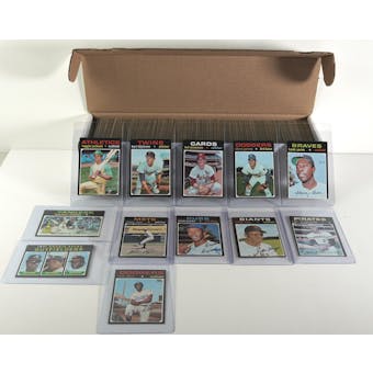 1971 Topps Baseball Complete Set (752) VG-EX (Reed Buy)