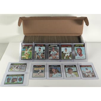 1971 Topps Baseball Near Complete Set (751) Fair-Good (Reed Buy)