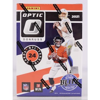 2021 Panini Donruss Optic Football 6-Pack Blaster Box (Pink Parallels!)