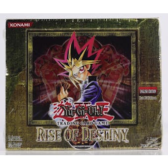 Upper Deck Yu-Gi-Oh Rise of Destiny 1st Edition Booster Box (24-Pack, EX-MT) RDS