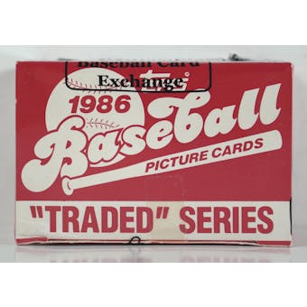 1986 Topps Traded & Rookies Baseball Factory Set (BBCE) (Reed Buy)