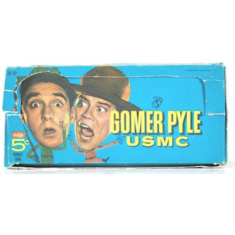 1965 Fleer Gomer Pyle 5-Cent Display Box (Reed Buy)