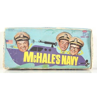 1965 Fleer McHale's Navy 5-Cent Display Box (Reed Buy)