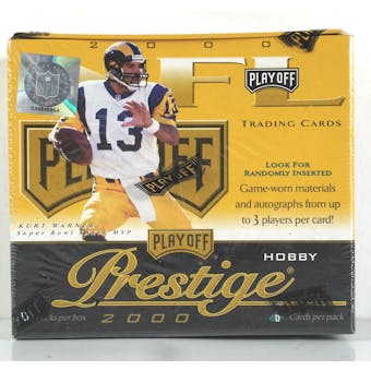 2000 Playoff Prestige Football Hobby Box (Reed Buy)