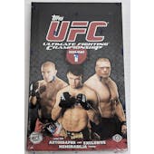 2009 Topps UFC Round One Hobby Box (Reed Buy)