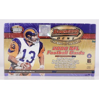 2000 Bowman's Best Football Retail Box