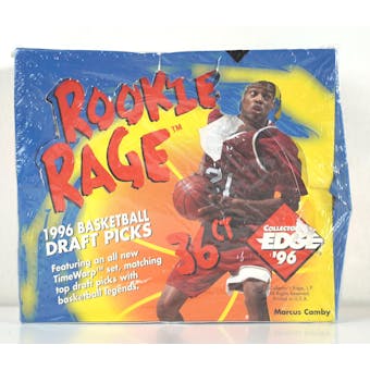 1996/97 Collector's Edge Rookie Rage Basketball Hobby Box (Damaged) (Reed Buy)
