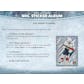 2022/23 Topps NHL Hockey Sticker Collection 16-Box Case (Presell)