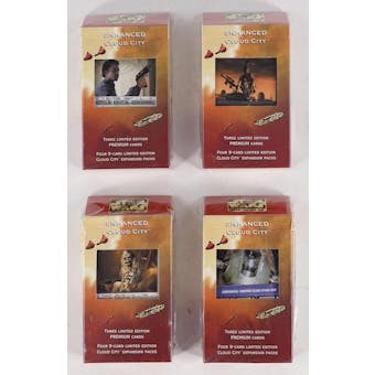Decipher Star Wars Cloud City Enhanced Booster Pack LOT OF 4